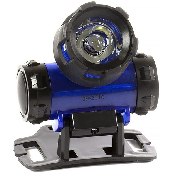 Светодиодный налобный фонарь 1 Вт Smartbuy, синий (SBF-HL018-B)/200