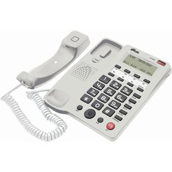 Проводной телефон Ritmix RT-550 белый/серый