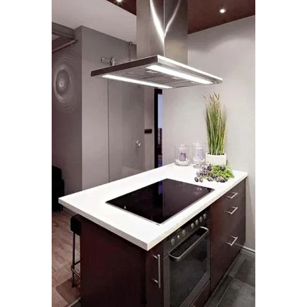 Кухонная вытяжка Falmec Lumen Parete/Wall 90 C0001 Neutro Cono Inox