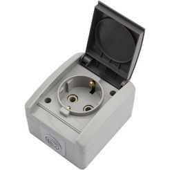 Розетка одноместная KRANZ INDUSTRIAL KR-78-0612