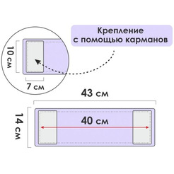 Сменная насадка для швабры PERFECTO LINEA 44-431021