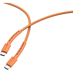 Кабель ATOMIC WILDCORE USB-C - USB-C PD 60W 30.367 (оранжевый)