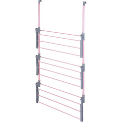 Сушилка для белья Догрулар Perilla 17018 (розовый/серый)
