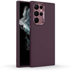 Бампер Bingo Metal для SAMSUNG S22 Ultra Бордовый