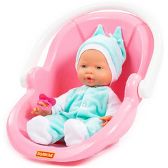 Пупс Полесье Веселый с соской и переноской 86761