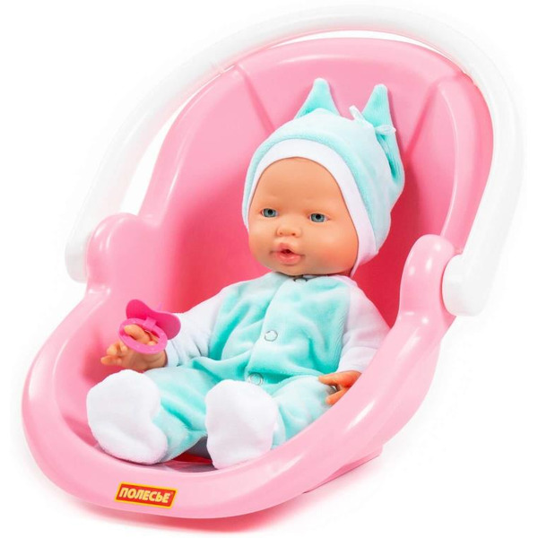 Пупс Полесье Веселый с соской и переноской 86761