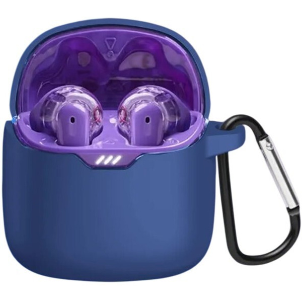 Чехол Bingo Silicone для JBL Tune Flex (темно-синий)