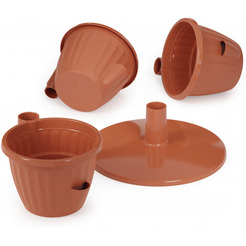Горшок Альтернатива Каскад М8068 (терракотовый)