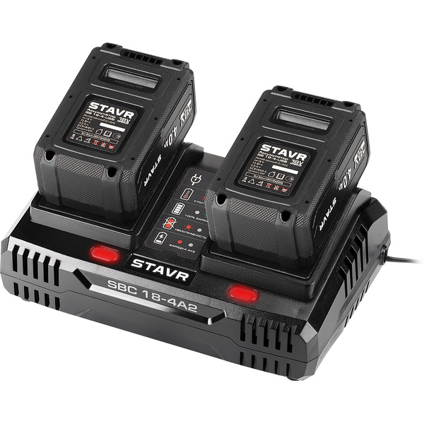 Зарядное устройство + аккумулятор Stavr SET 2X4AH FAST 2X4A 9090218018