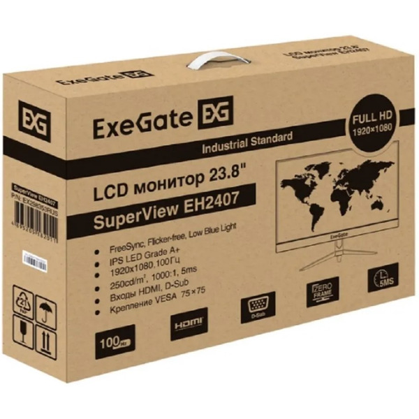 Монитор ExeGate SuperView EH2407 EX298353RUS