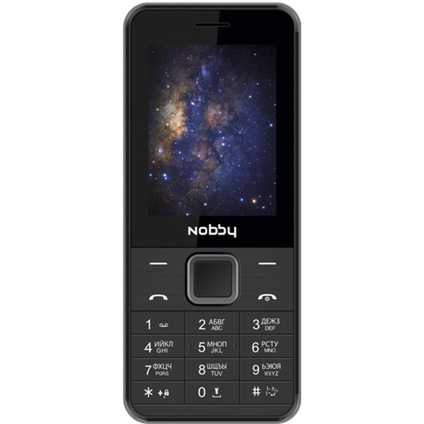 Мобильный телефон NOBBY 200 (черный/серый)