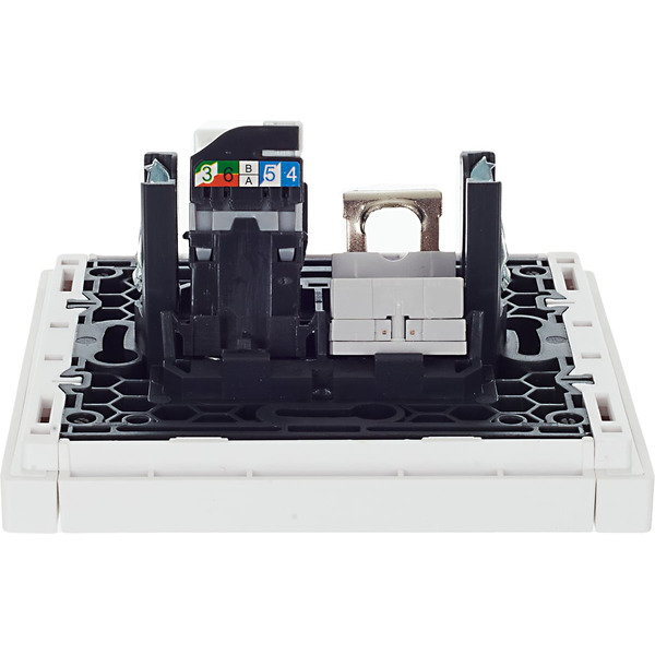 Розетка компьютерная IEK Forte&Piano FP-KT20-O-1-K01