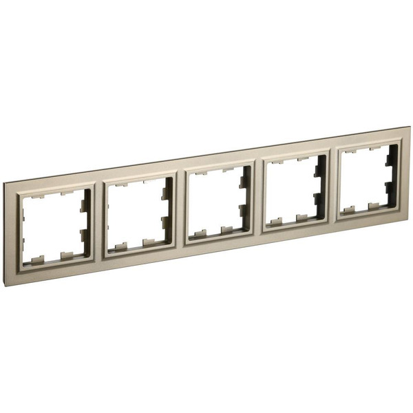 Рамка IEK Brite РУ-5-БрШ