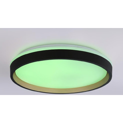 Потолочный светодиодный светильник Ambrella Orbital FZ610 BK/GD (черный/золото)