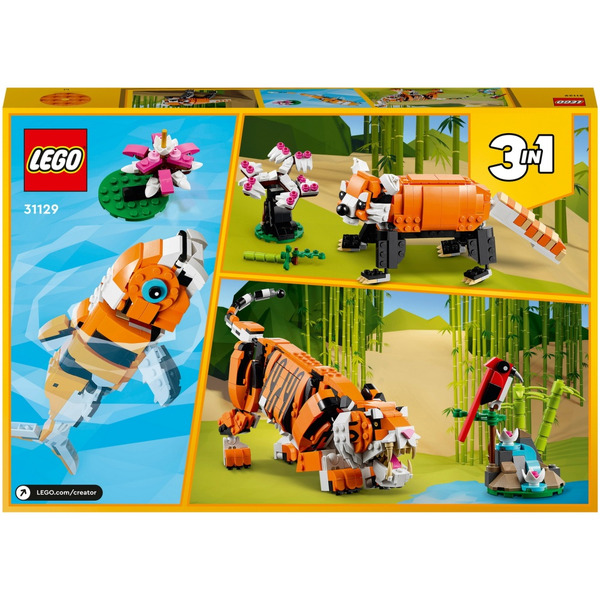 Конструктор LEGO Creator 31129 Величественный тигр