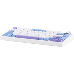 Клавиатура AULA F75 MAX Light Blue-White-Purple Reaper Switches