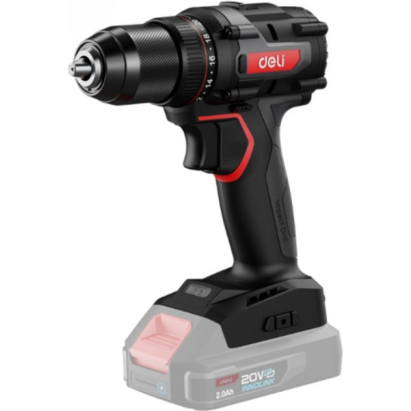 Дрель-шуруповерт Deli EDE-DZ20-2 (без АКБ и ЗУ)