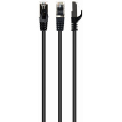 Патч-корд Cablexpert PP6A-LSZHCU-BK-3M