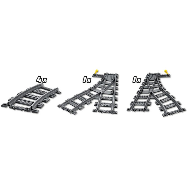 Конструктор LEGO City Железнодорожные стрелки 60238