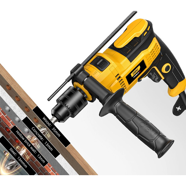 Дрель Deli CZ13-E6