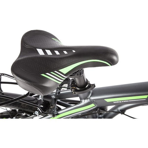 Велогибрид Eltreco Leto (черный/синий)