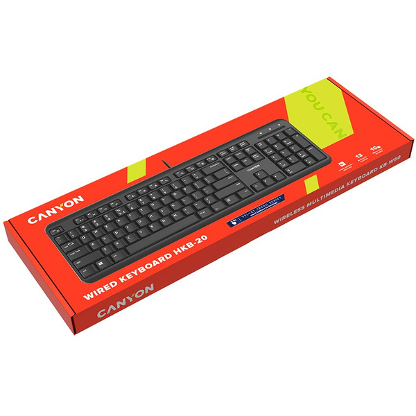 Клавиатура Canyon CNS-HKB02-RU