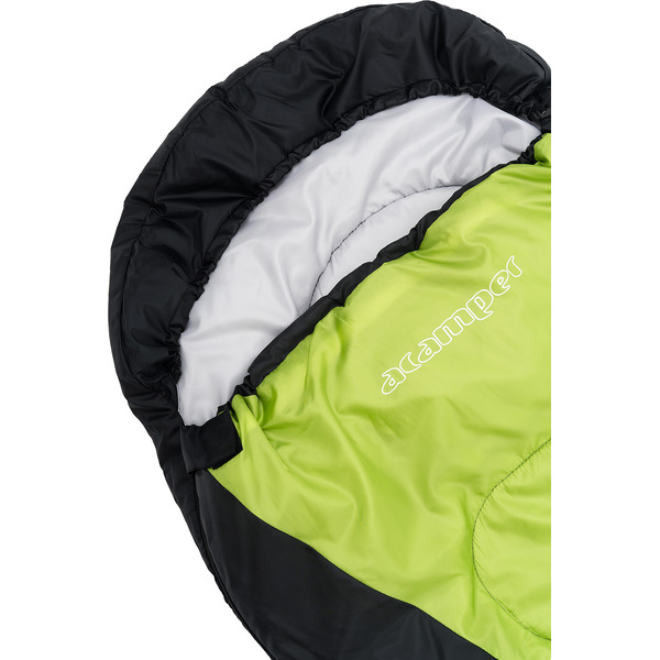 Спальный мешок Acamper Hygge (зеленый/черный)
