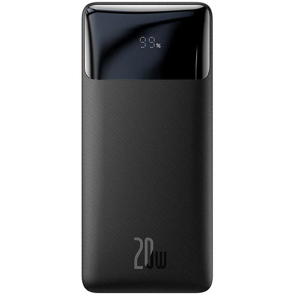 Внешний аккумулятор Baseus Bipow Digital Display Fast Charge 10000mAh (PPBD050301) черный