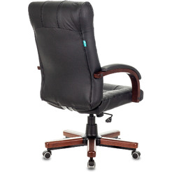 Кресло Бюрократ KB-10WALNUT(черный)