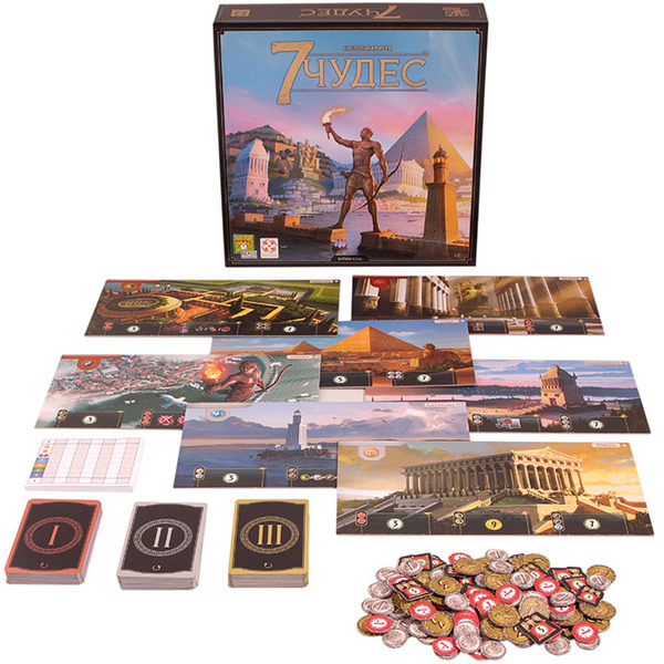Настольная игра Стиль жизни 7 чудес