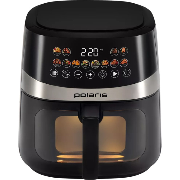 Аэрогриль POLARIS PAF 8005W WIFI IQ Home Черный