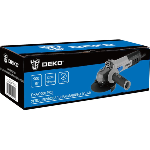 Угловая шлифмашина Deko DKAG900 PRO 085-1054
