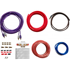 Комплект для 2-х канального усилителя KICX LL 208