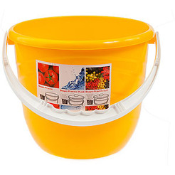 Ведро Berossi Practic ИК 14934000 (10 л, желтый)