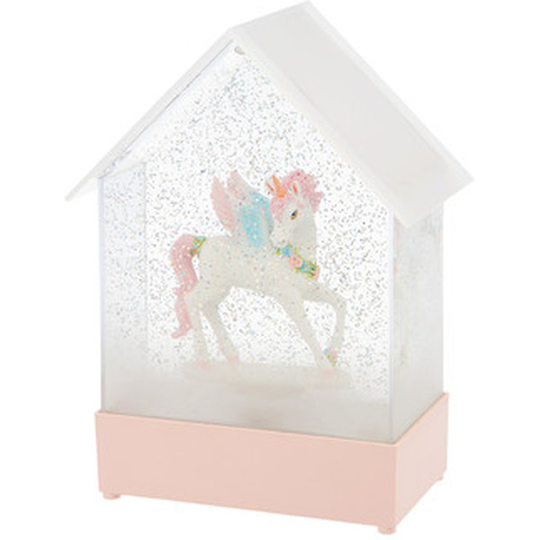 Декоративный светильник с эффектом конфети, подсветкой и мелодией NEON-NIGHT Единорог 501-186