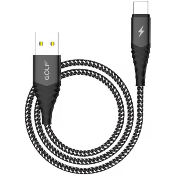 Кабель Golf GC-67 Type-C 1м (черный)