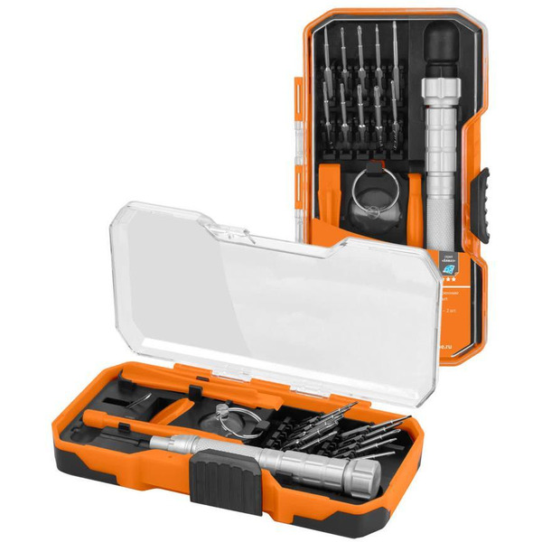 Набор отвертка с битами TDM Electric SQ1019-0201 (15 предметов)