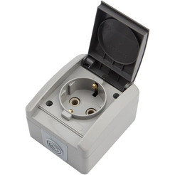 Розетка одноместная KRANZ INDUSTRIAL KR-78-0612