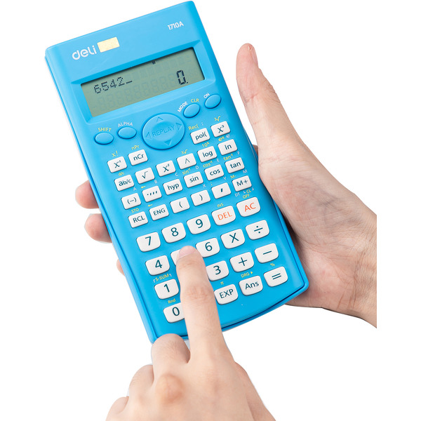 Калькулятор Deli E1710A/BLU