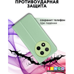 Чехол-книга Bingo Magnetic для HONOR X9c Зеленый