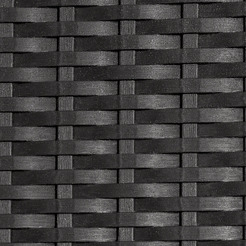 Шезлонг Ellastik Plast Rattan (антрацит)