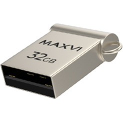 USB флеш Maxvi MM 32GB FD32GBUSB20C10MM (серебристый)