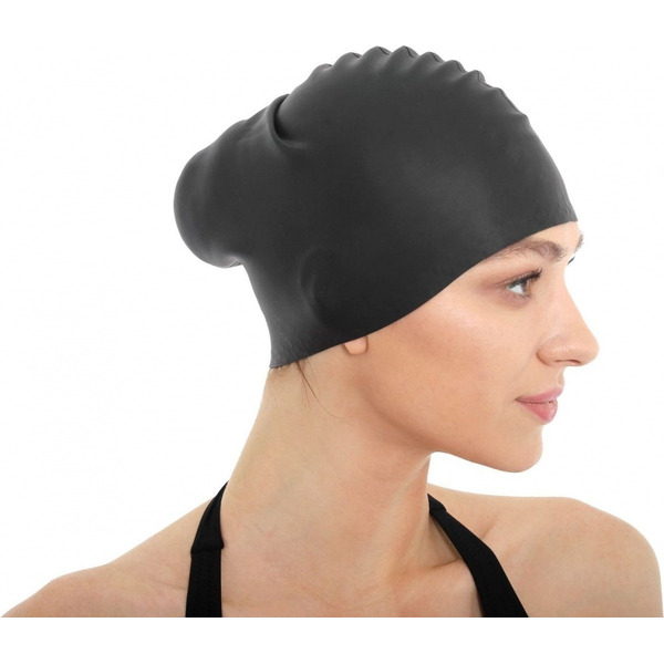 Шапочка для плавания Bradex SF 0364 (черный)