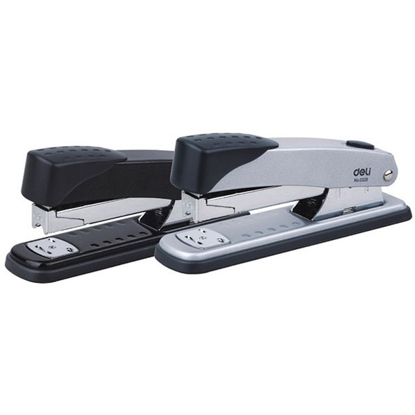 Степлер Deli № 24/6, 26/6 0328 (черный)