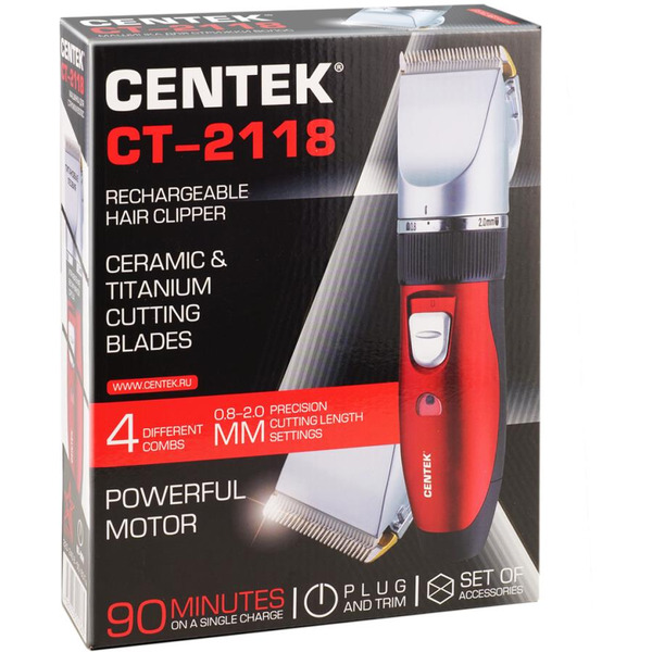 Машинка для стрижки CENTEK CT-2118