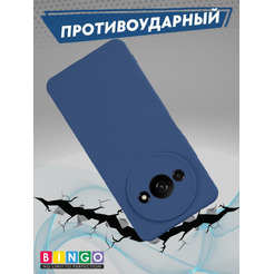 Бампер Bingo Liquid TPU для XIAOMI Redmi A3/POCO C61 Синий