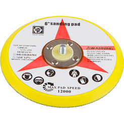 Шлифтарелка с липучкой WORTEX 150мм М8 (PMP150000019)