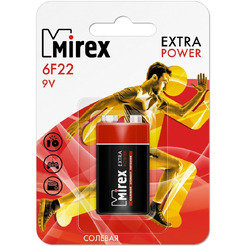 Батарейка Mirex Extra Power Крона 1 шт 6F22-E1