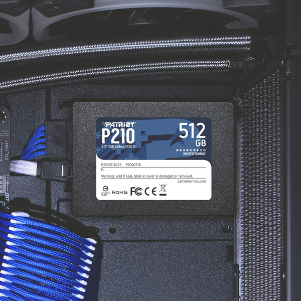 Твердотельный накопитель Patriot P210 512GB (P210S512G25)