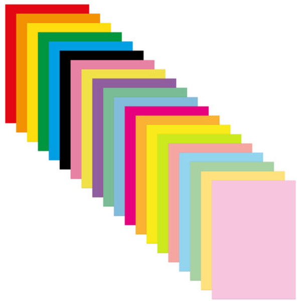 Офисная бумага BRAUBERG Multicolor A4 80 г/м2 200 л 116650